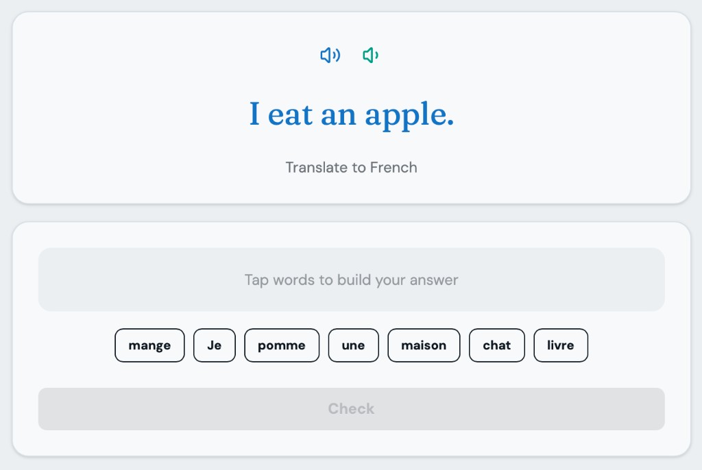 Step 2: Translate to Spanish